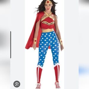 DC Wonder Woman Red and Blue Costume